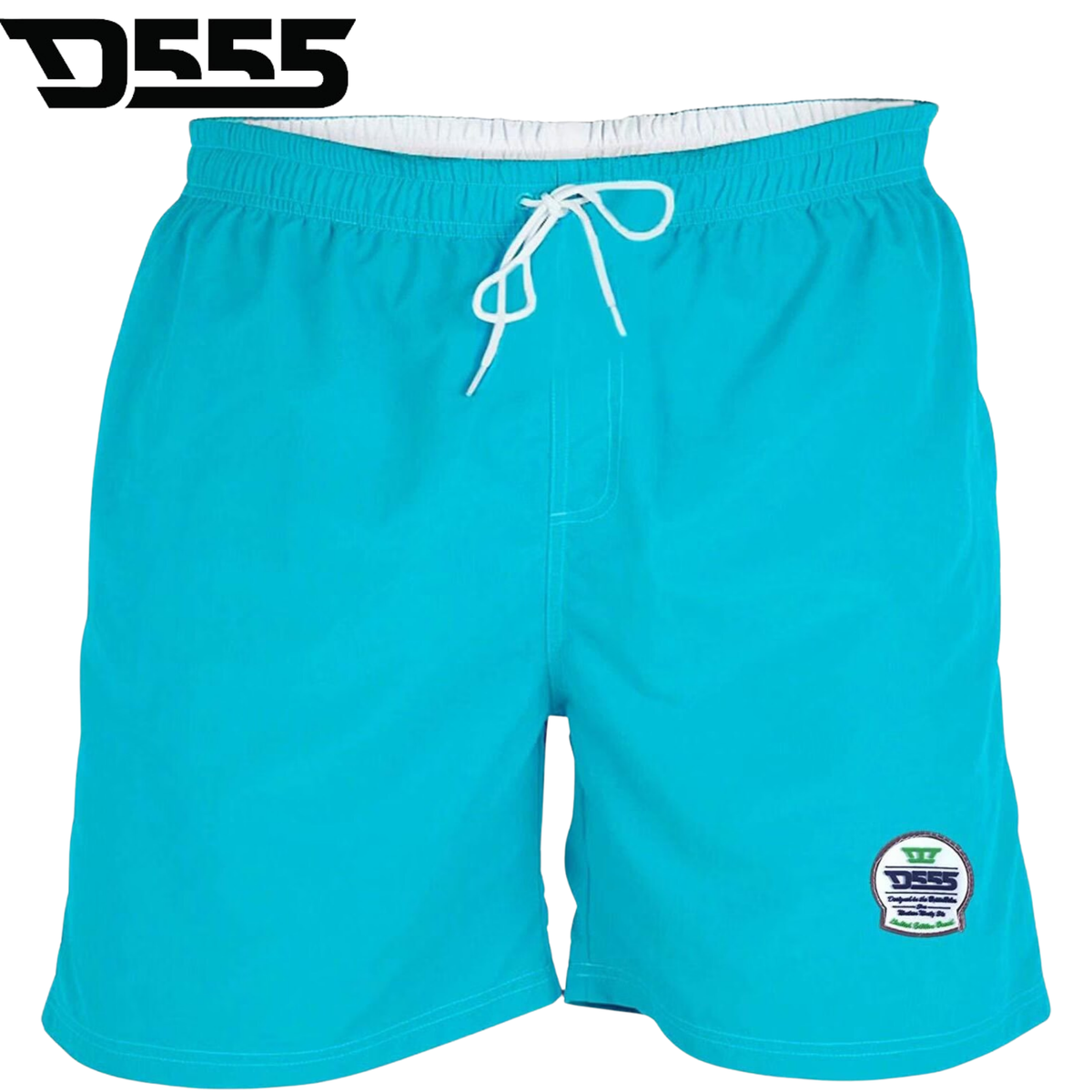 Duke Yarrow Sky Blue Swim Shorts Blue