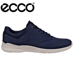 Ecco Irving Nubuck Midnight Lace Shoe Navy