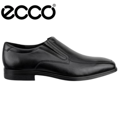 Ecco Melbourne Slip On Leather Shoe Black
