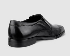 Ecco Melbourne Slip On Leather Shoe Black