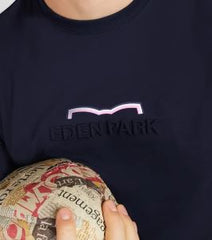 Eden Park Decisive Action Logo Navy Tee Navy