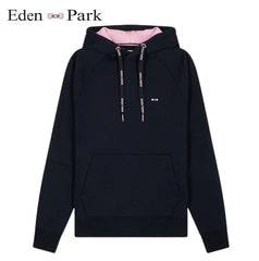 Eden Park Mouvement Navy Hoodie Navy