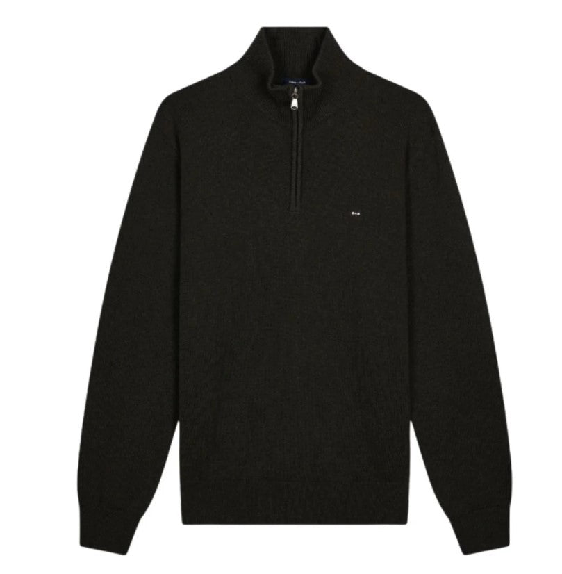 Eden Park Fudge Brown Round Neck Sweater Brown
