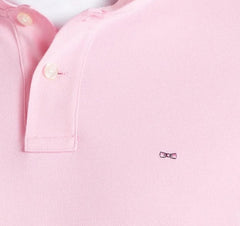Eden Park Stretch Pima Cotton Pink Polo Pink