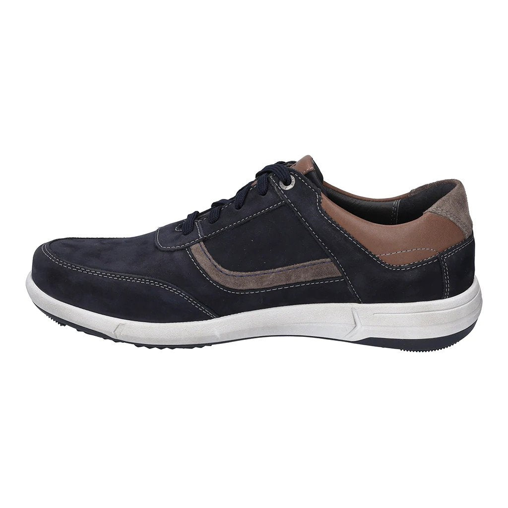 Josef Seibel Nubuk Indigo Shoes Navy