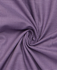 Eterna Deep Purple Mini Fleck Shirt Purple