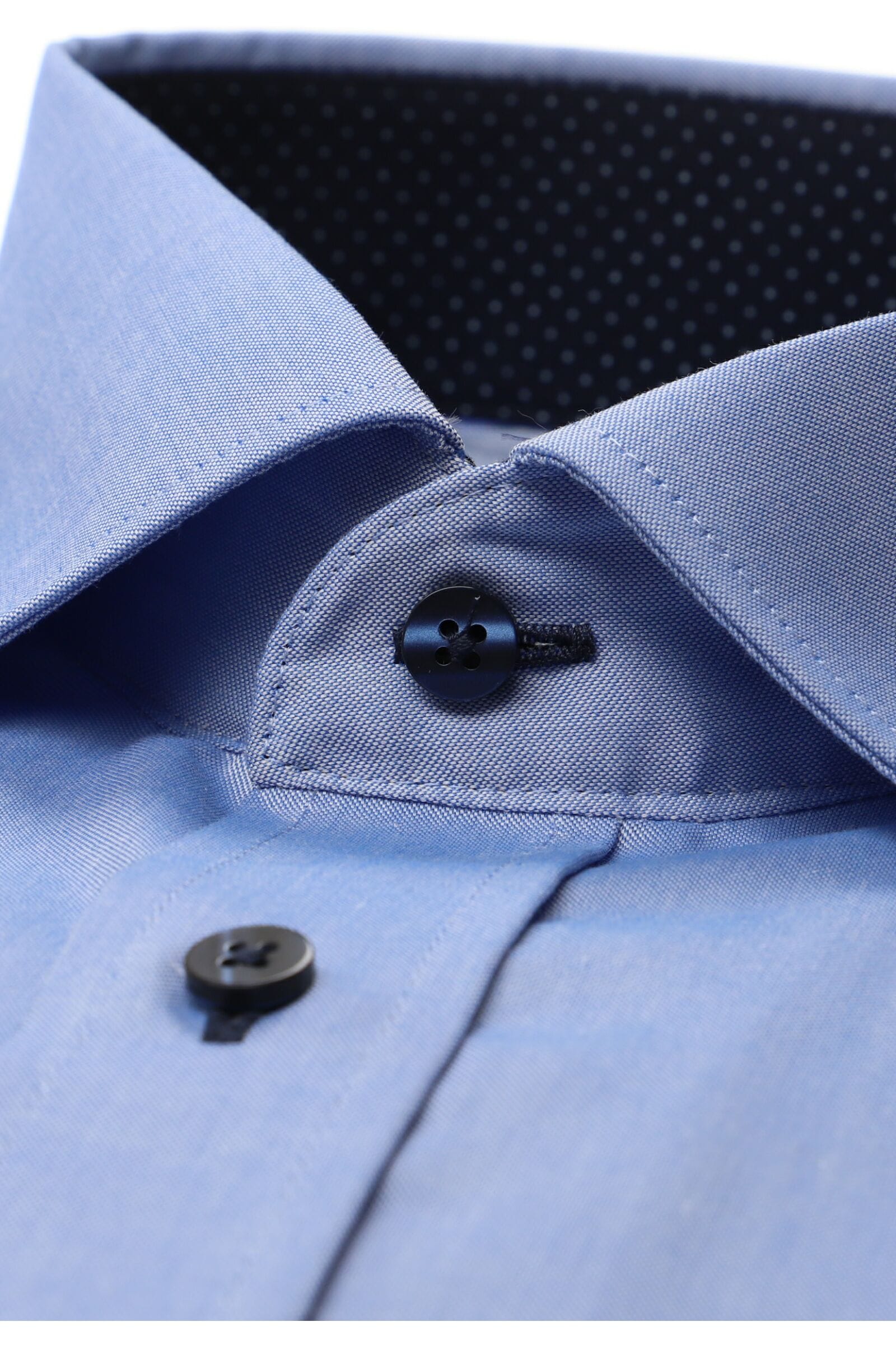 Eterna Blue With Navy Trim Shirt Blue