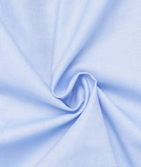 Eterna Light Blue Textured Formal Shirt Blue