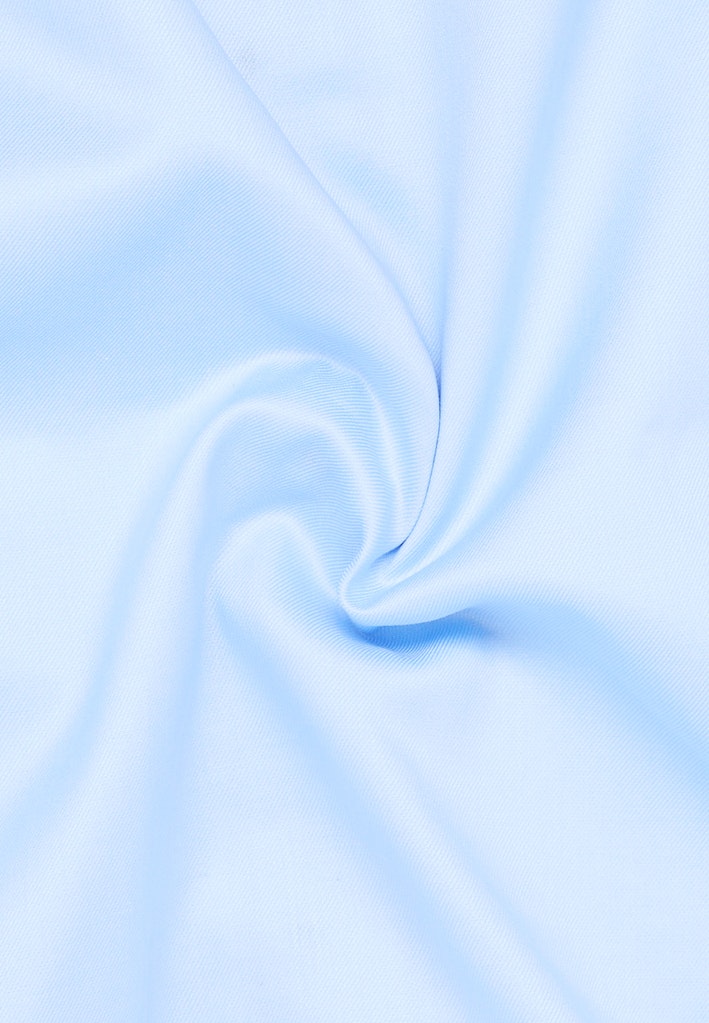 Eterna Sky Blue Luxury Trim Shirt Sky Blue
