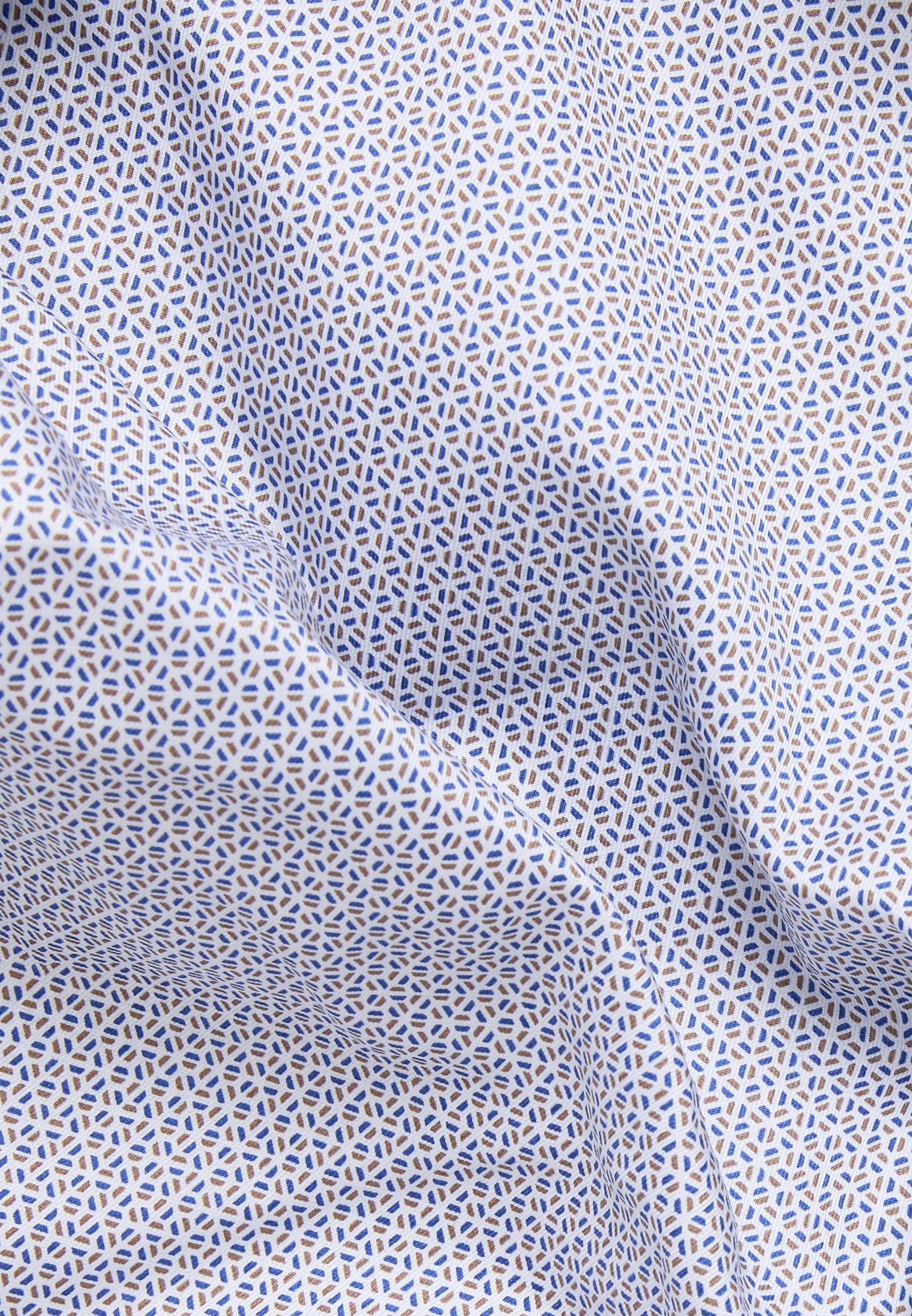 Eterna Solis Pattern Shirt White