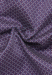 Eterna X-Tall Print Red Dit Floral Shirt Red