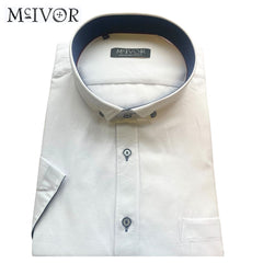 Mc Ivor Frank White Short Sleeve Shirt White