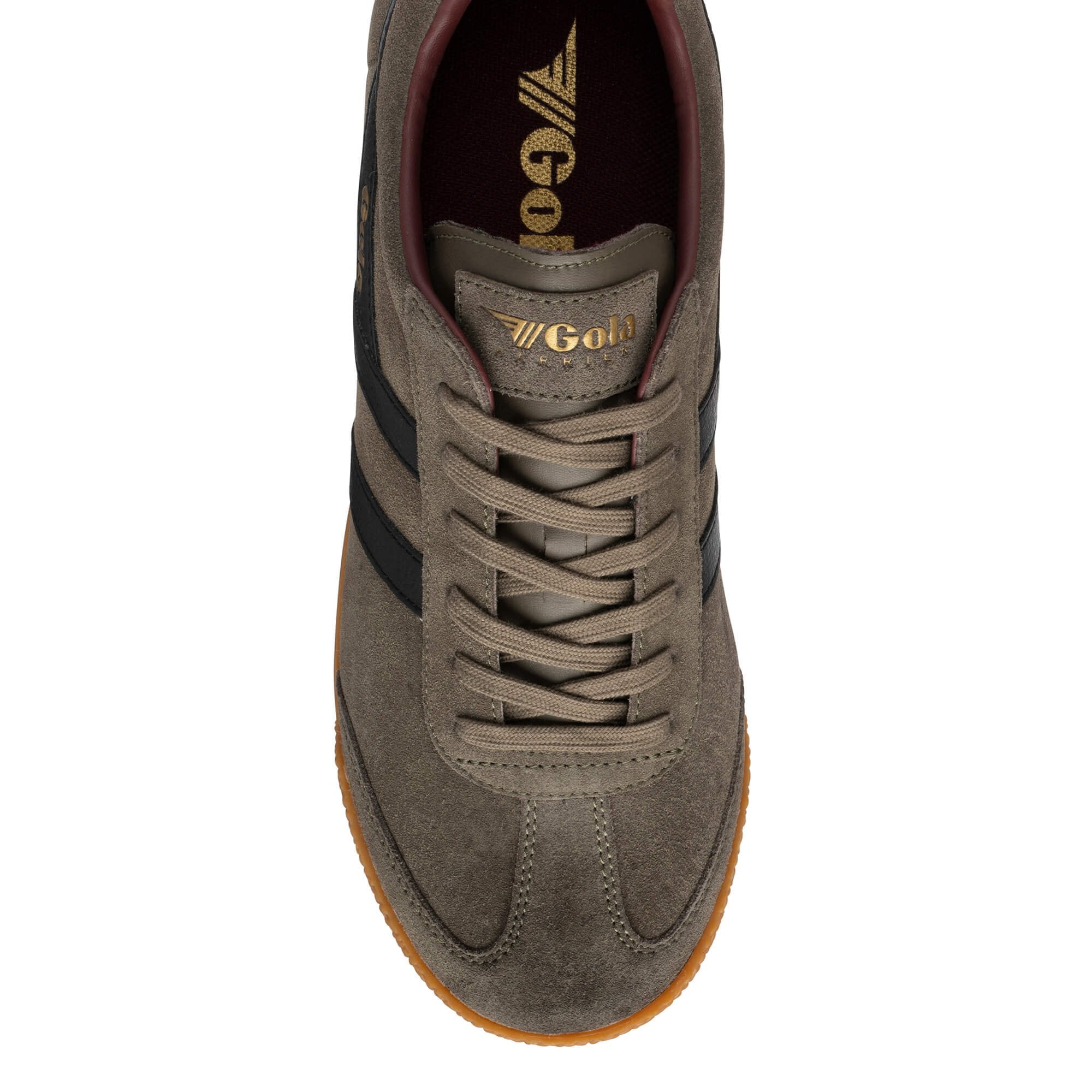 Gola Harrier Suede Brown Sneaker Brown