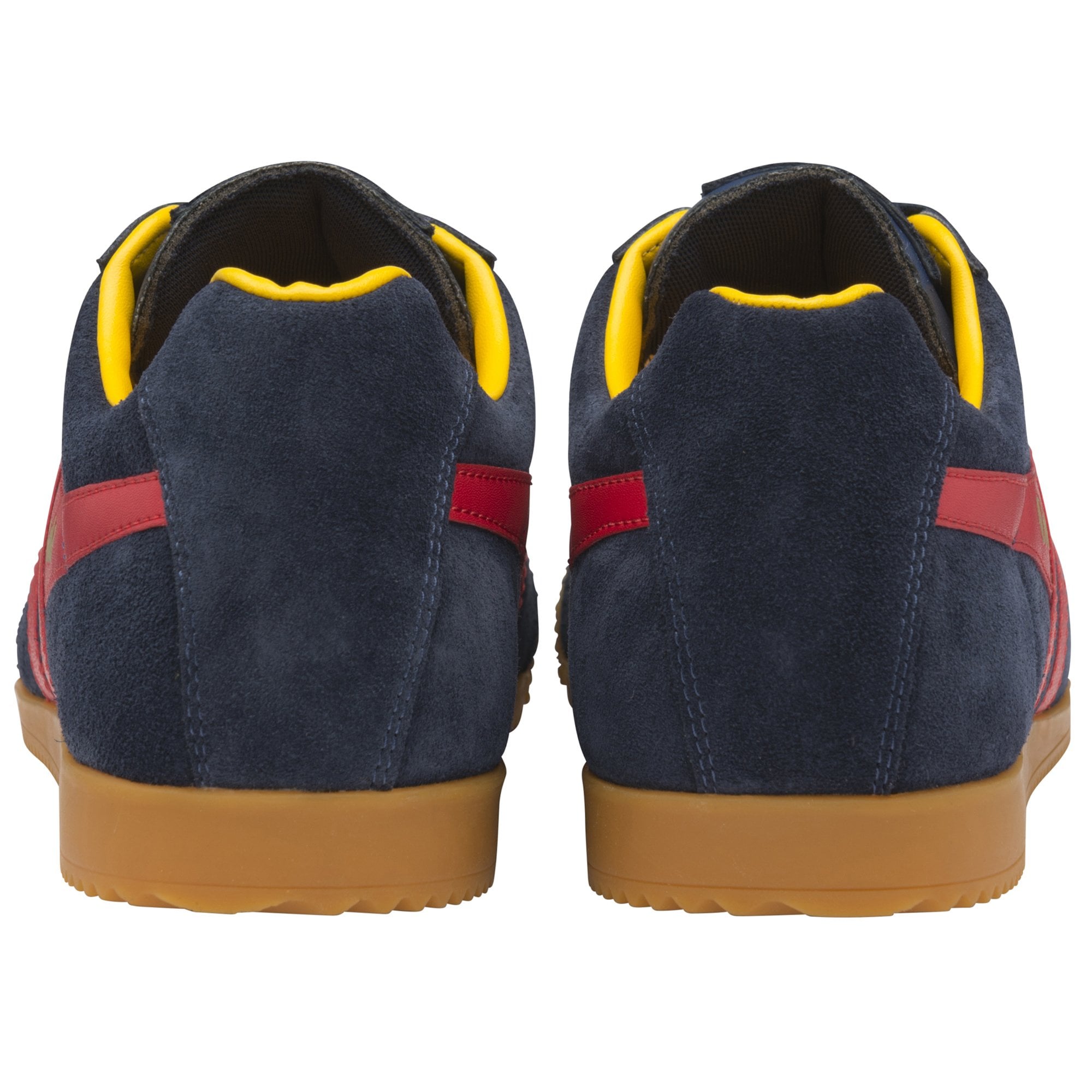 Gola Harrier Suede Navy & Red Sneaker Navy