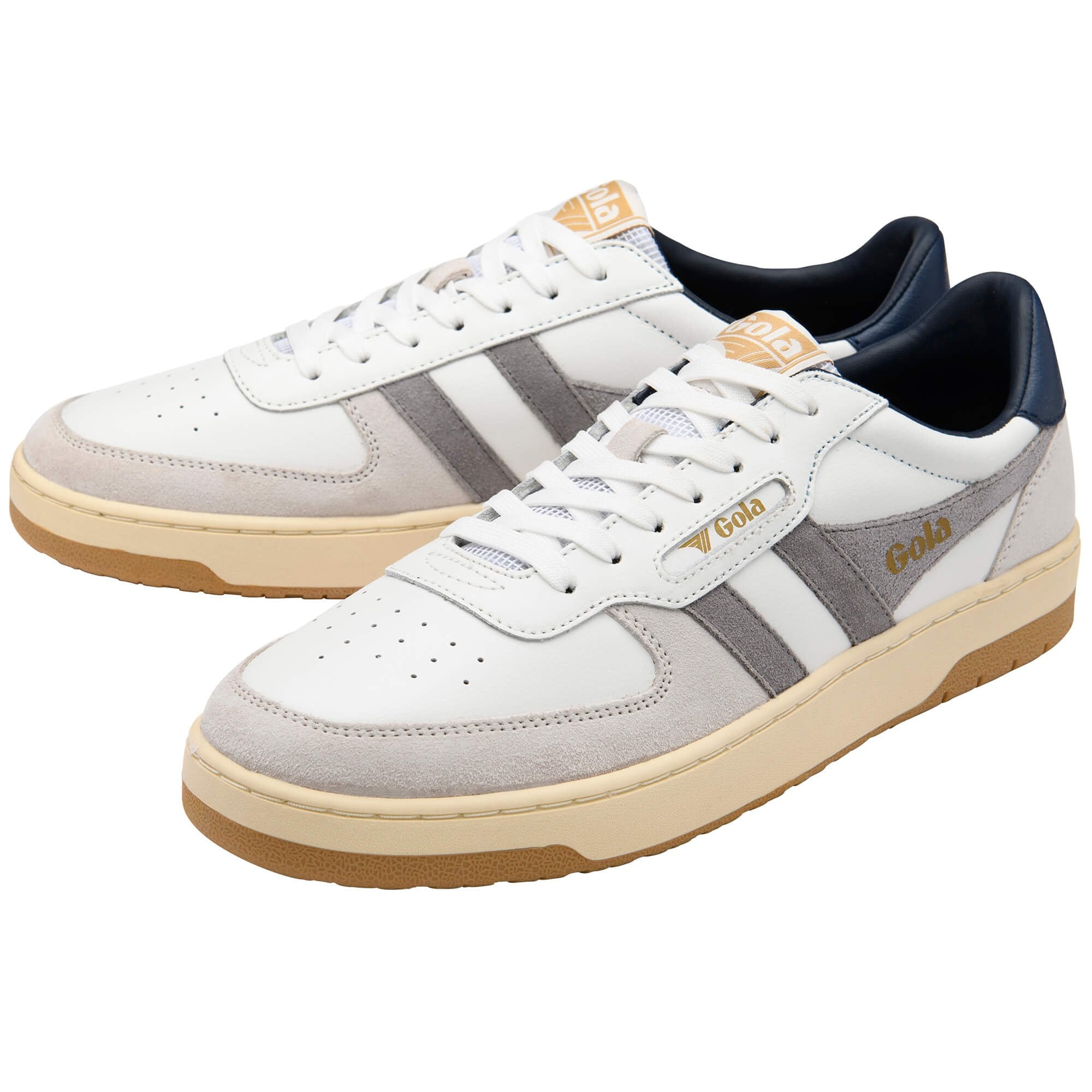 Gola Hawk White & Cement Sneakers White