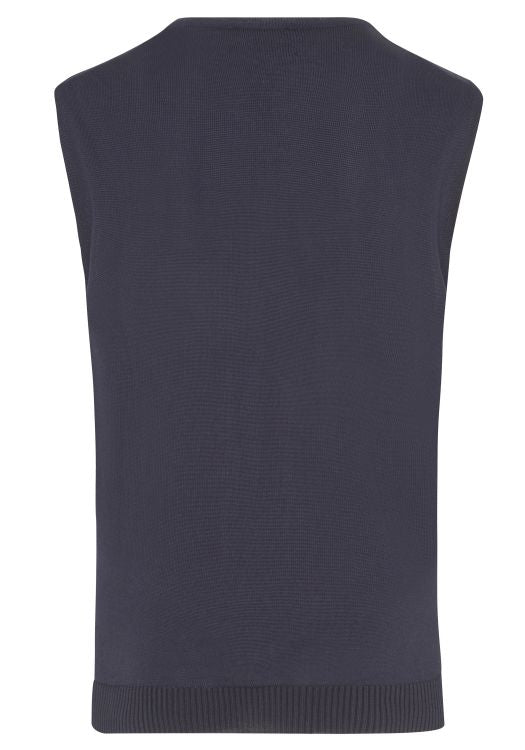 Hajo Navy Sleeveless Jumper Navy