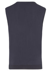 Hajo Navy Sleeveless Jumper Navy