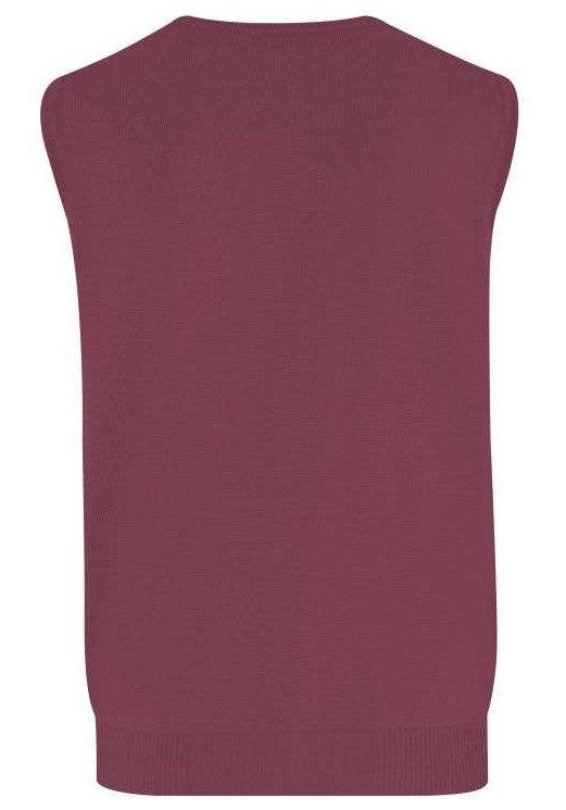 Hajo Sleeveless Wine Knit Wine