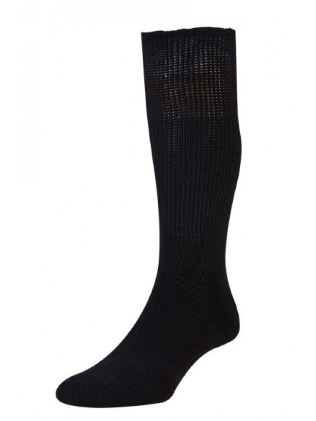 Hj Hall Diabetic Black Sock Black