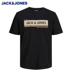 Jack & Jones Adam Black Crew Neck Tee Black