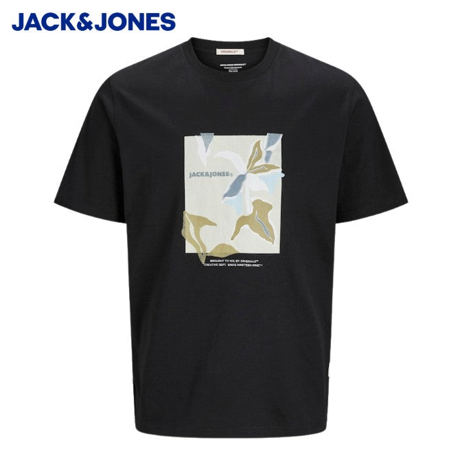 Jack & Jones Almeria Big Logo T-Shirt Black