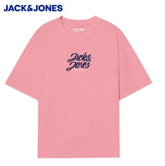 Jack & Jones Avira Logo Tickled T-Shirt Pink