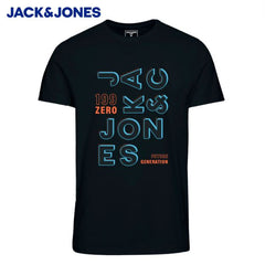 Jack & Jones Booster Ss Black Tee Shirt Black