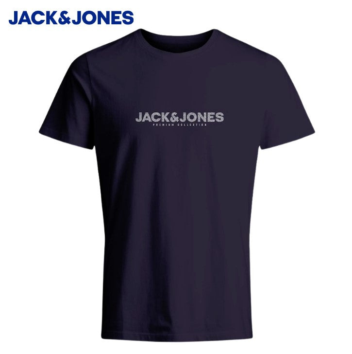 Jack & Jones Navy Booster Ss Tee Navy