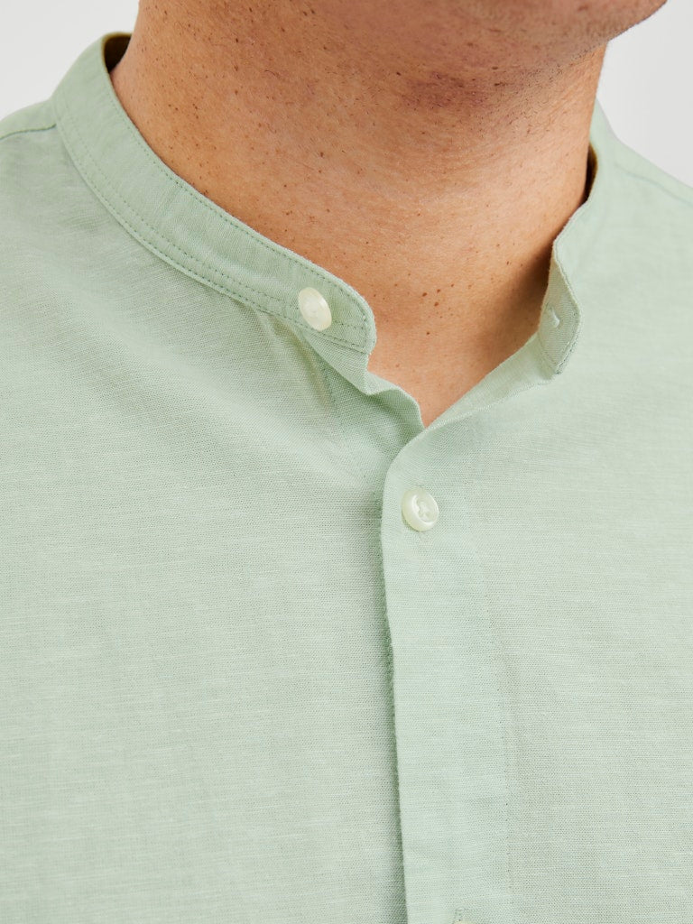 Jack & Jones Breeze Linen Blend Shirt Green