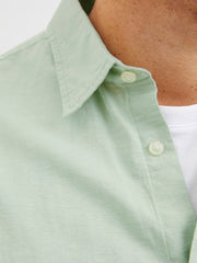 Jack & Jones Breeze Linen Collar Shirt Green