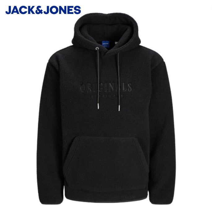 Jack & Jones Frederik Teddy Hoodie Black