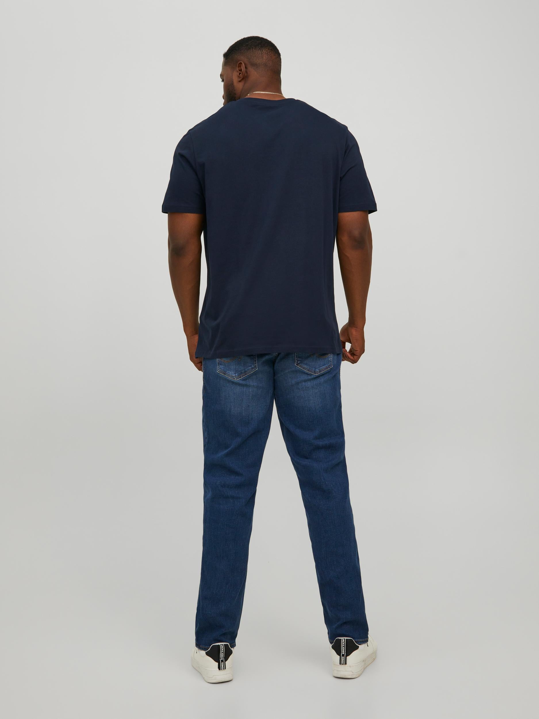 Jack & Jones Friday Ss Navy Tee Shirt Navy