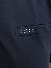 Jack & Jones Fusion Zip Outer Space Polo Navy
