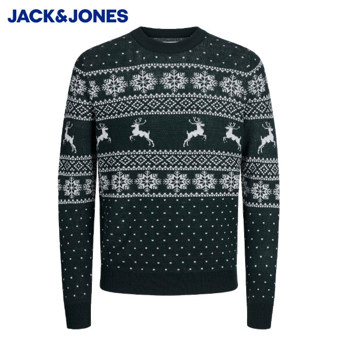 Jack & Jones Gabriel Christmas Knit Green