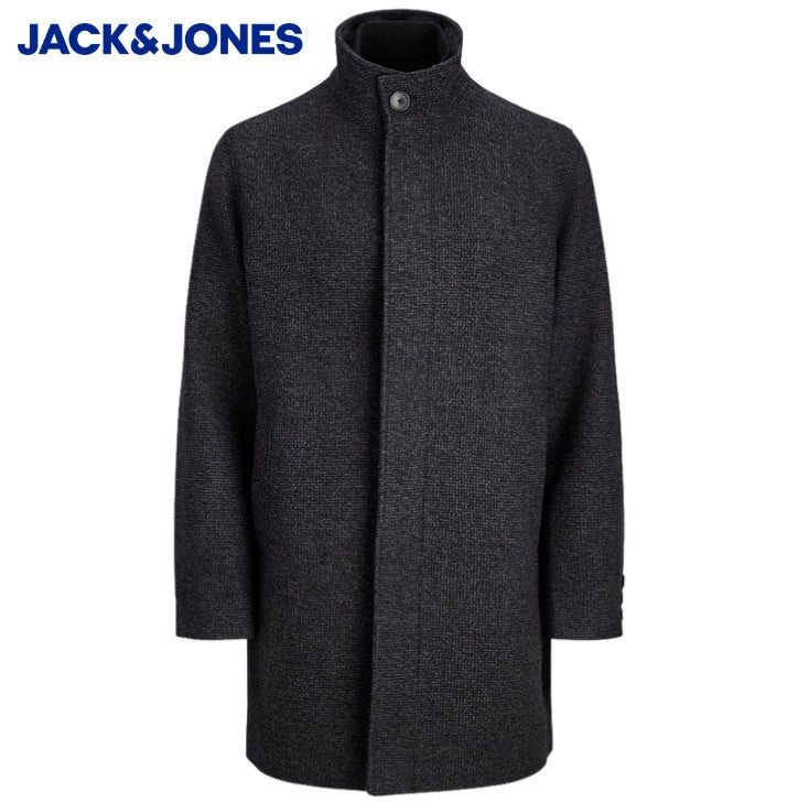 Jack & Jones Keith Wool Blend Coat Grey