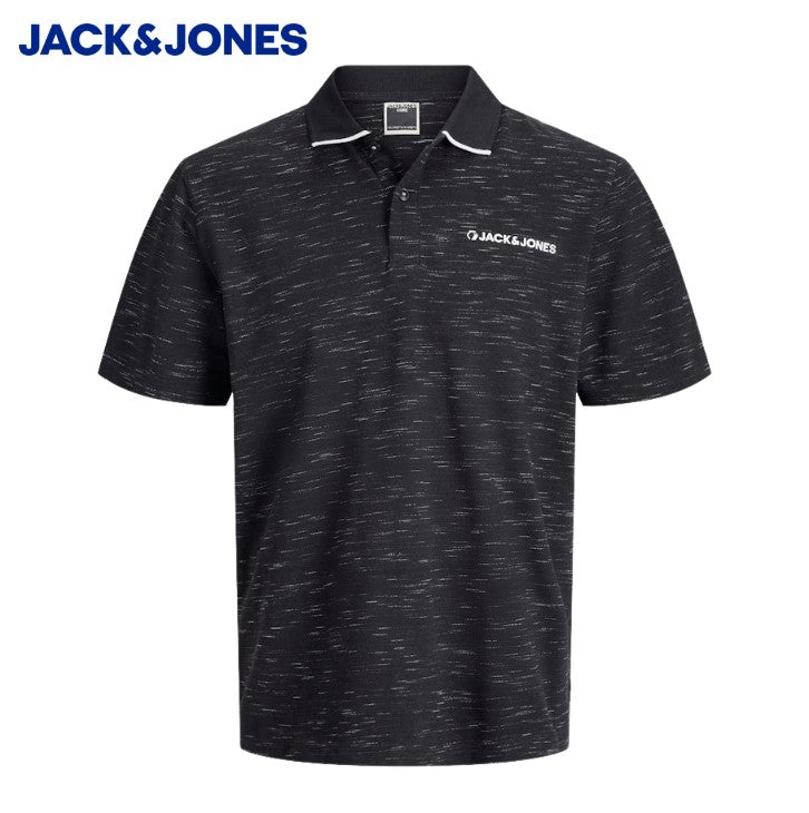 Jack & Jones Logan Inject Polo Shirt Black