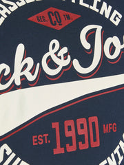 Jack & Jones Logo Navy Blazer T-Shirt Navy