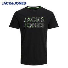 Jack & Jones Neon Pop Black Tee Black