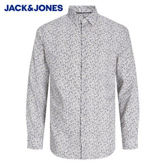 Jack & Jones Nordic Print White Shirt White