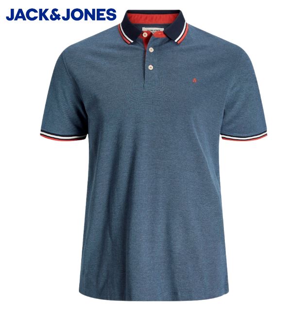 Jack & Jones Paulos Denim Blue Polo Blue