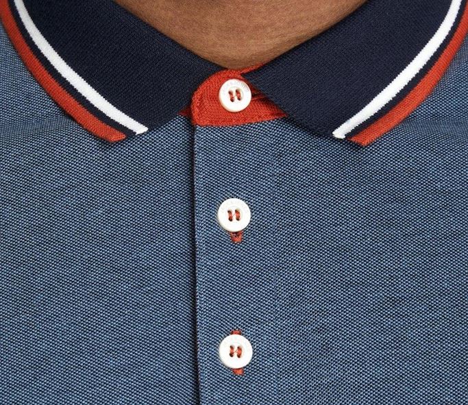 Jack & Jones Paulos Denim Blue Polo Blue
