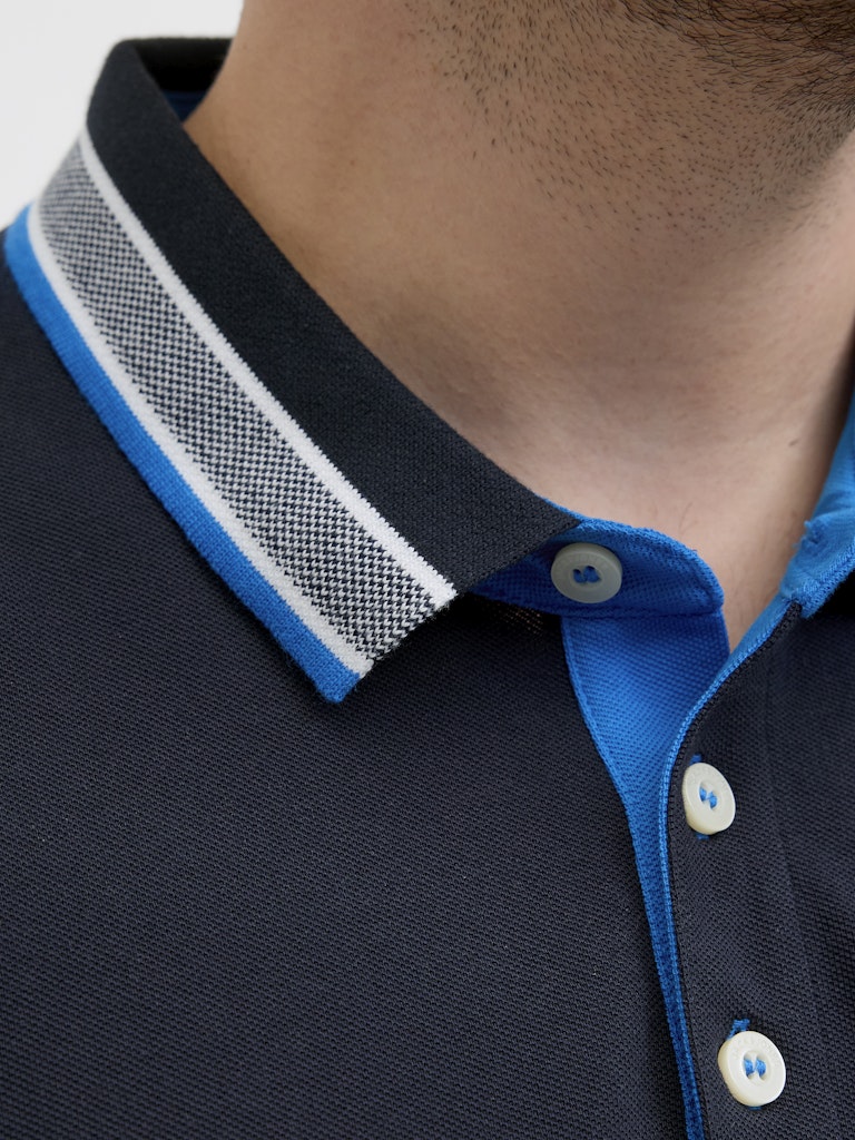 Jack & Jones Paulos Sky Captain Polo Navy