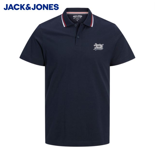 Jack & Jones Trevor Navy Polo Shirt Navy