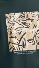 Jack & Jones Vester Box Green Hoodie Green