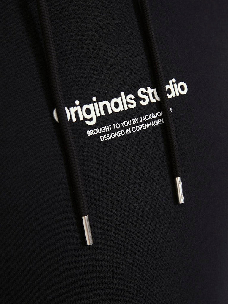 Jack & Jones Vester Bros Black Hoodie Black