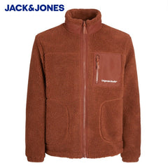Jack & Jones Vester Teddy Brown Fleece Brown