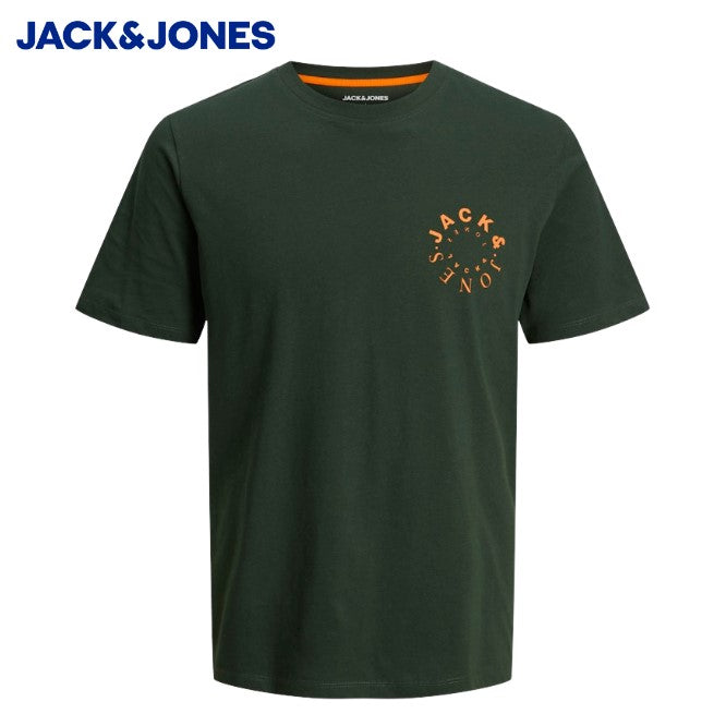 Jack & Jones Warrior Logo Green T-Shirt Green