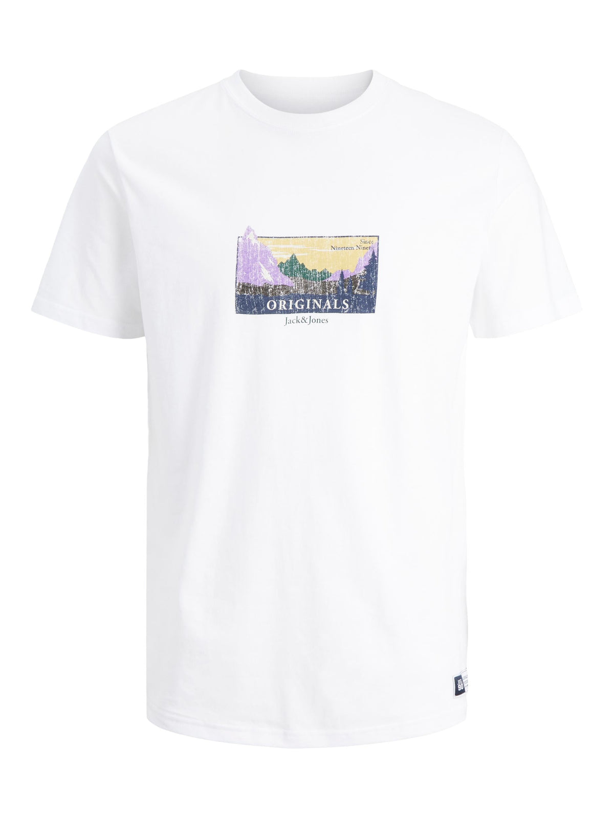 Jack & Jones Woodland Graphic White Tee White