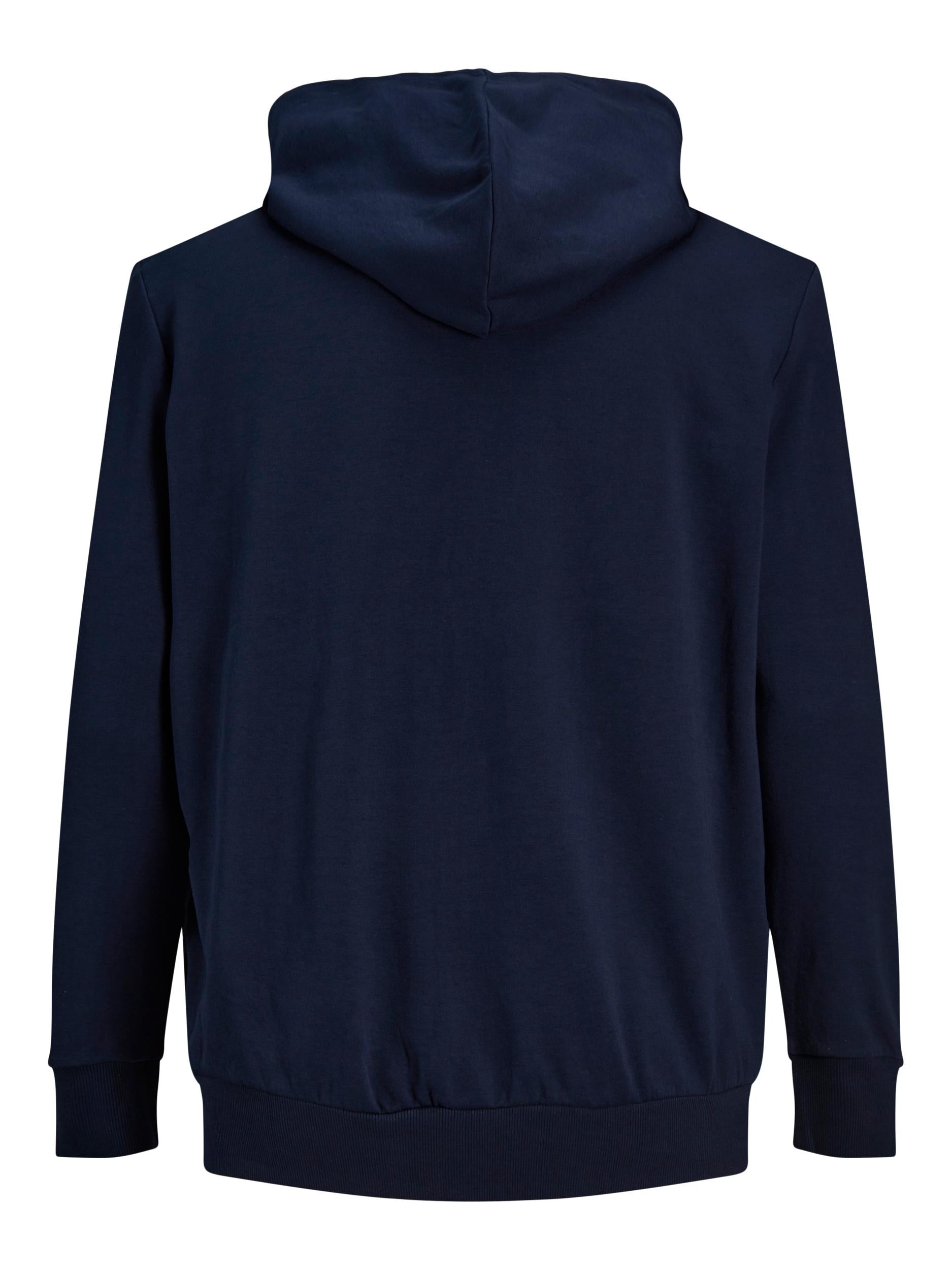 Jack & Jones Full Zip Navy Sweat Hoody Navy