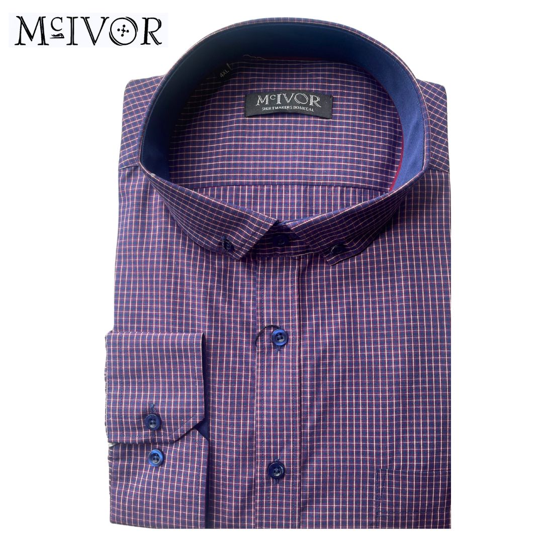 Mc Ivor Navy Jake Shirt Navy